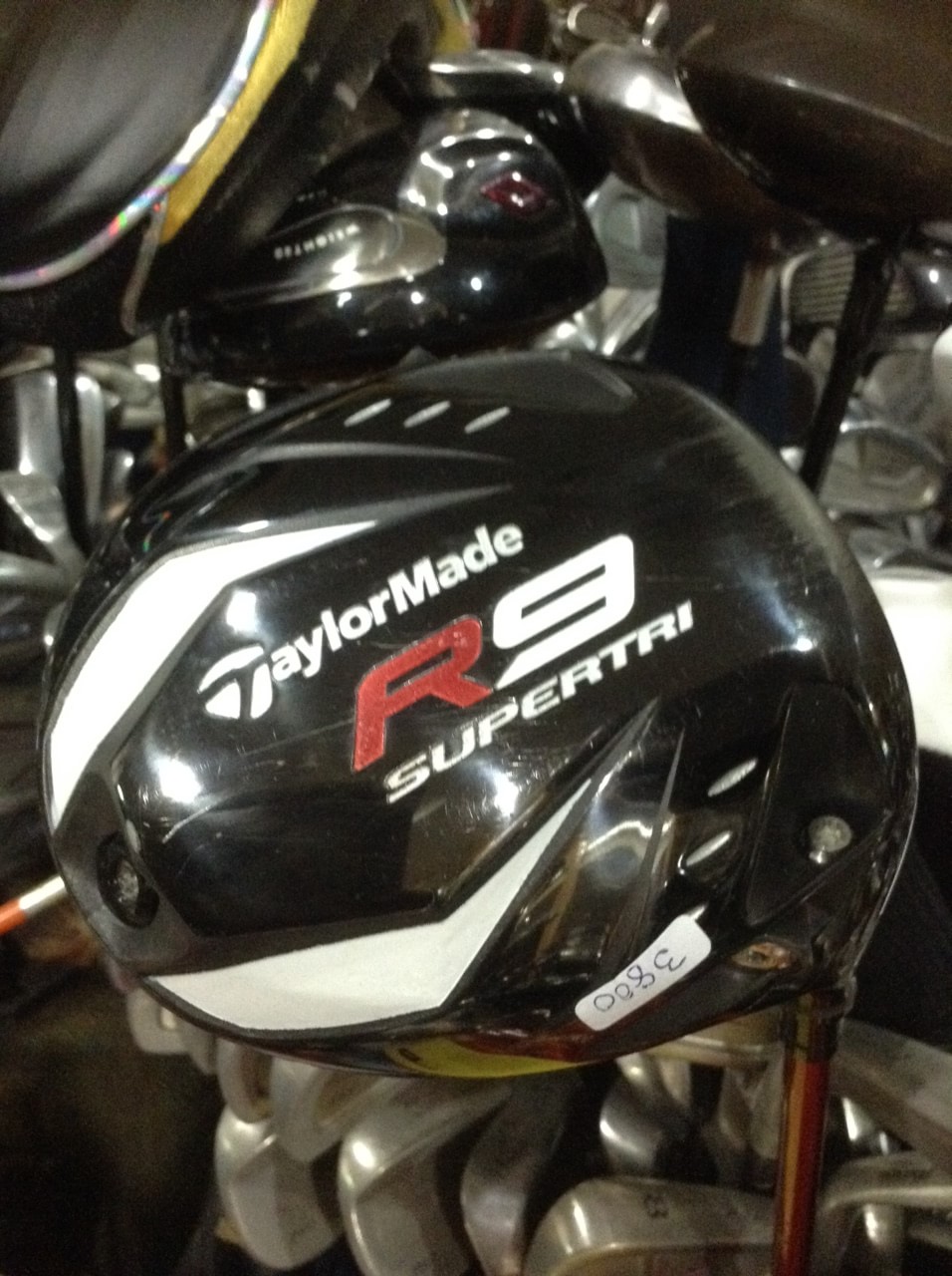 3800 Driver Taylormade R9 supertri หน้าเด้งบางที่สุด ระยะเพิ่มมา