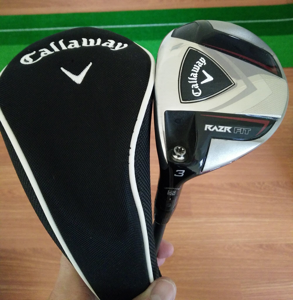 ขายมือซ้าย FW3 CALLAWAY RAZR FIT 15 องศา ก้าน R พร้อม cover มีรู