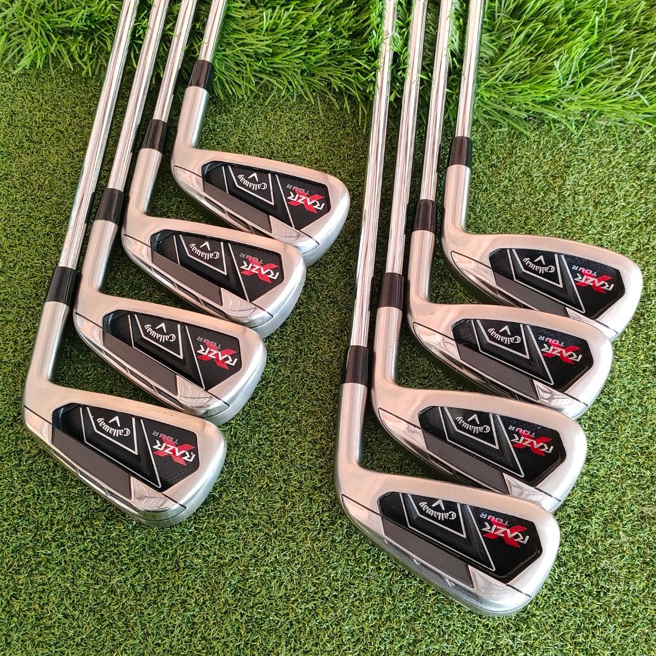 ชุดเหล็ก CALLAWAY RAZR X TOUR มีเหล็ก 3 - 9 PW ได้เหล็ก 8 ชิ้น