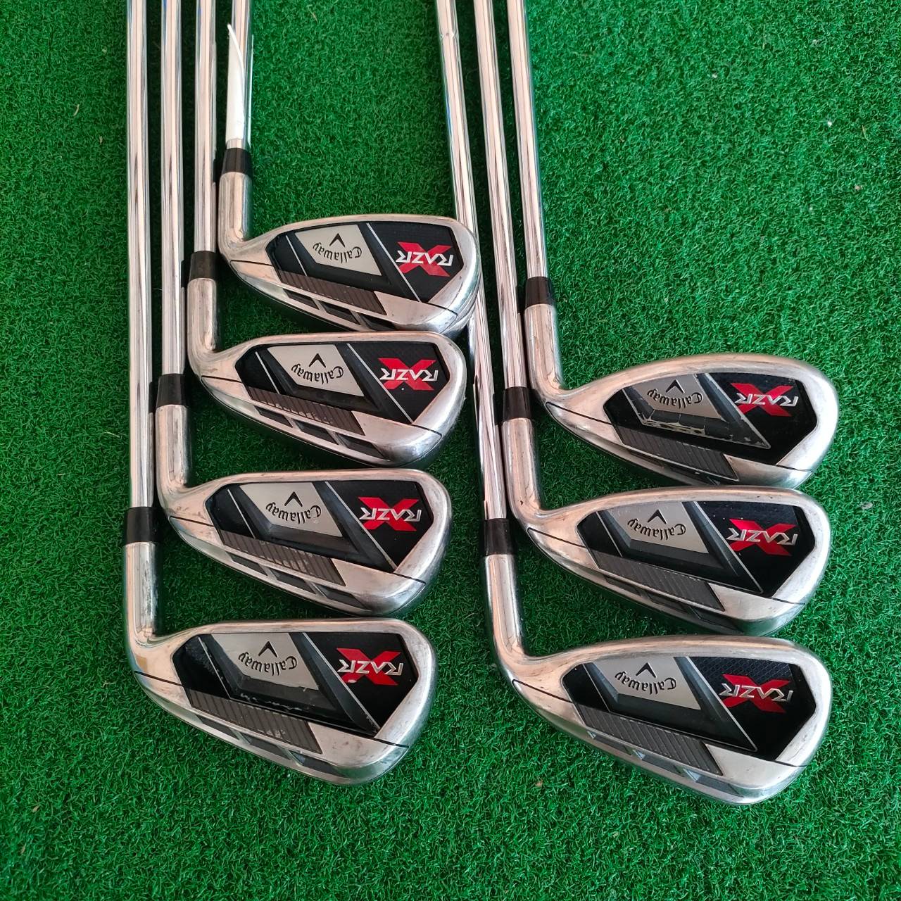 ชุดเหล็ก CALLAWAY RAZR X มีเหล็ก 5-9 PW SW ก้าน N.S.PRO 950GH FL