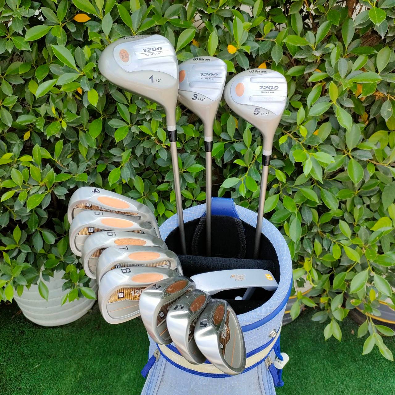 ** ไม้กอล์ฟครบชุดสำหรับผู้หญิง ** FULLSET WILSON POWERINSERT 120