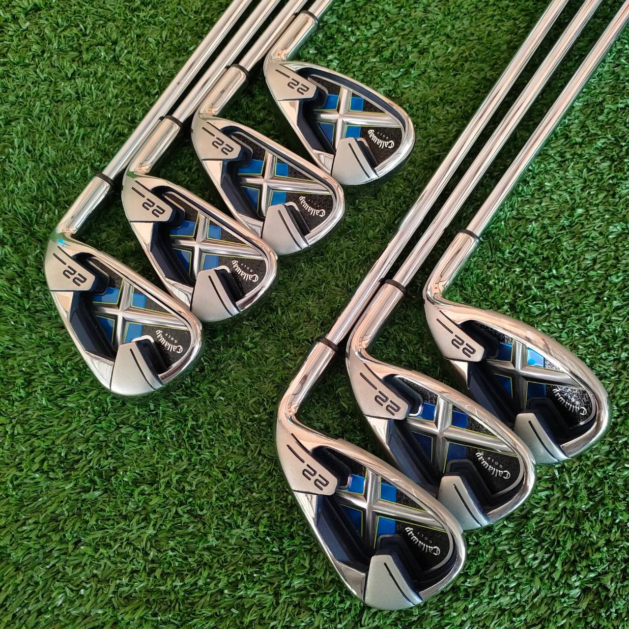 ชุดเหล็ก CALLAWAY X 22 มีเหล็ก 5-9 เเละ PW SW