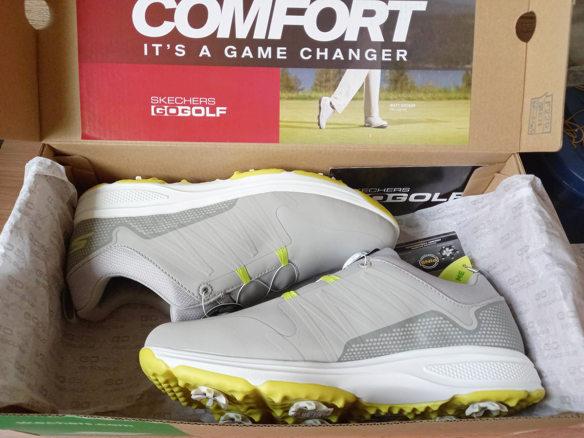 Skechers Golf BOA sz. us 10 / 43.5 / 28 cm.
