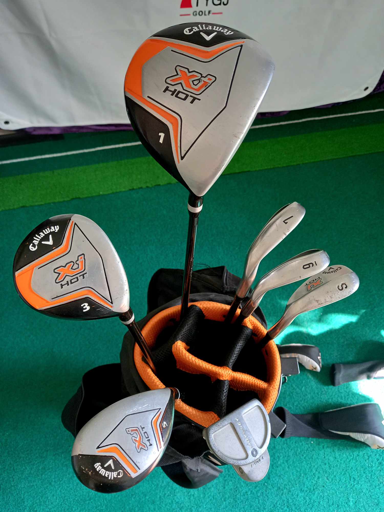 ชุดกอล์ฟเด็ก CALLAWAY XJ HOT junior 9-12 ปี