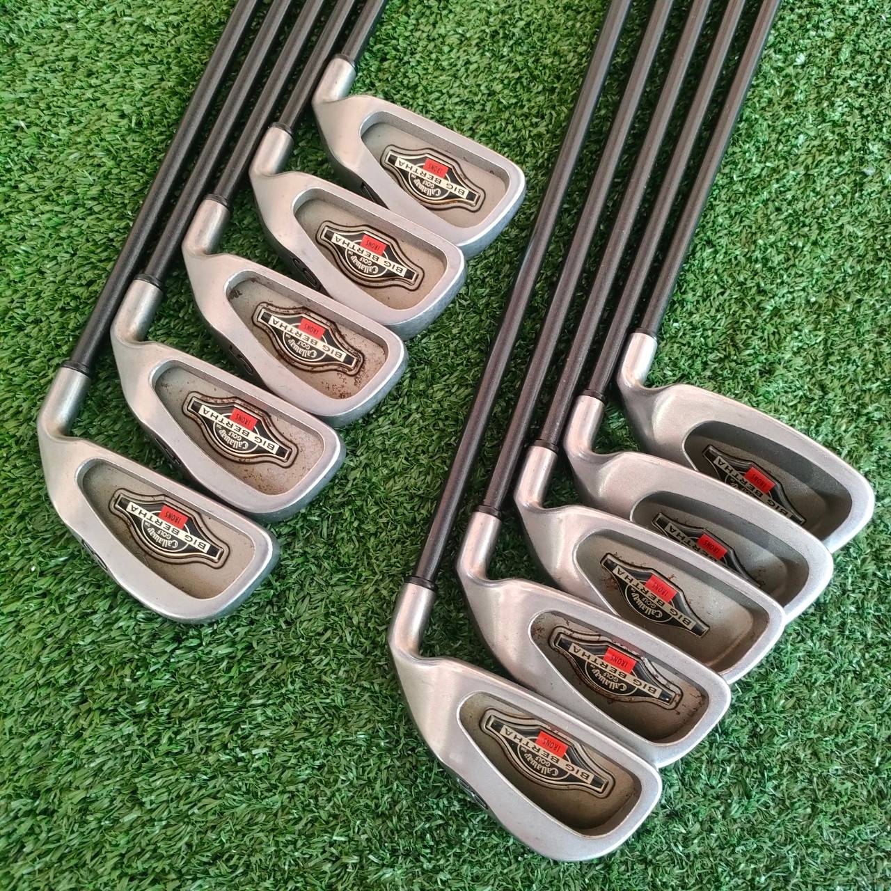 ชุดเหล็ก CALLAWAY BIG BERTHA มีเหล็ก 3-9 เเละ PW SW LW