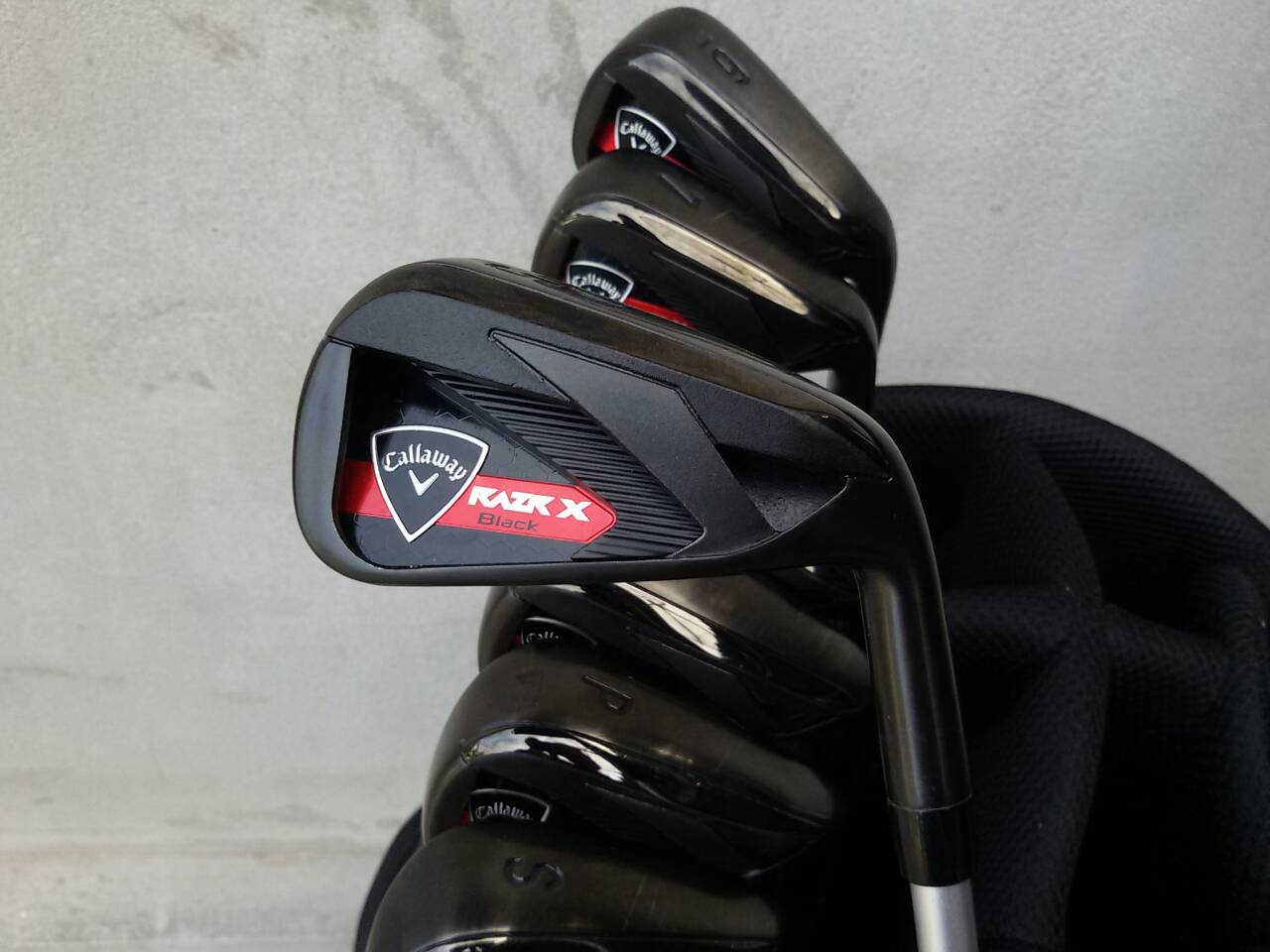ด่วน!!!พิเศษ10500บาทชุดเหล็กCallaway RAZR X BLACK 5-Sรวม 7ชิ้น+c