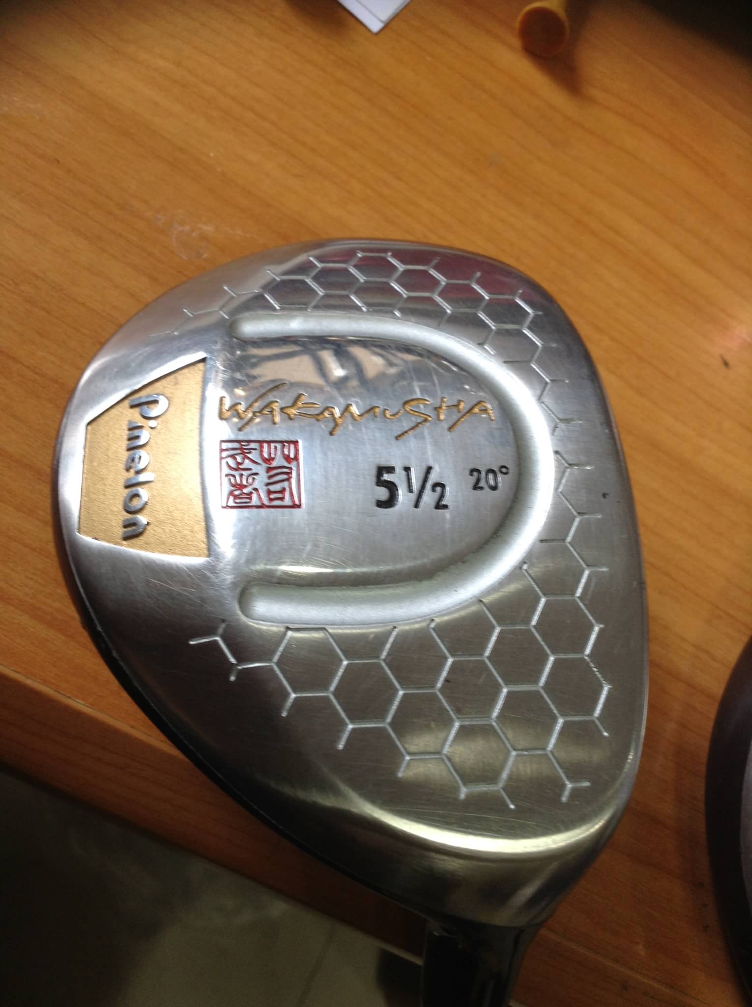 HYBRID Premium WAKAMUSHA 5 1/2 loft20 flex SR ก้าน55กรัม สวยมากค