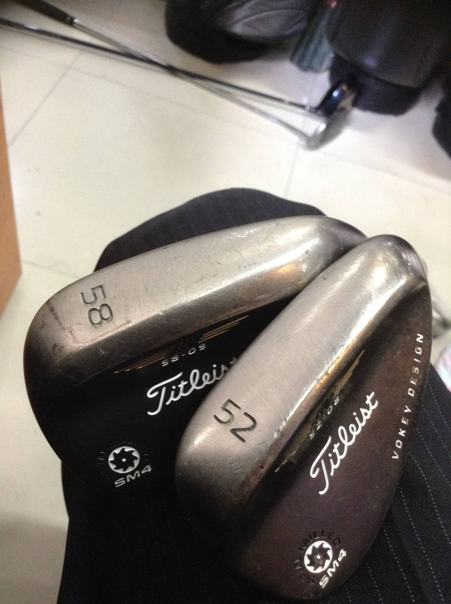 wedge titleist SM4 loft52-58 ขายคู่กัน4000บา