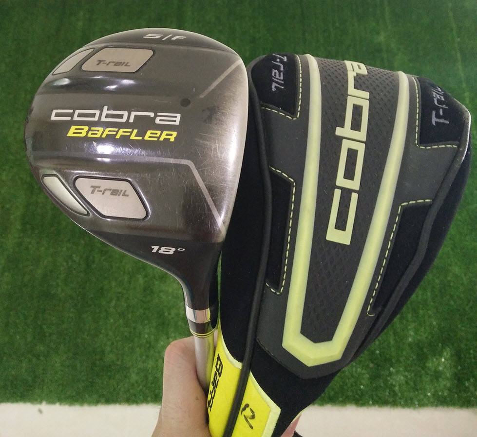 ขาย FW5 COBRA BAFFLER T-RAIL 18 องศา ก้าน R พร้อม Cover มีรูป