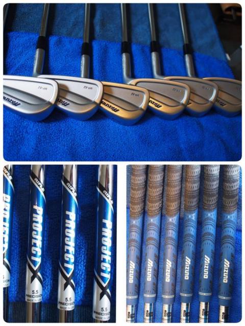ขาย Iron set Mizuno MP62 shaft Project X 5.5 สภาพสวยมากๆ 4-9,PW 
