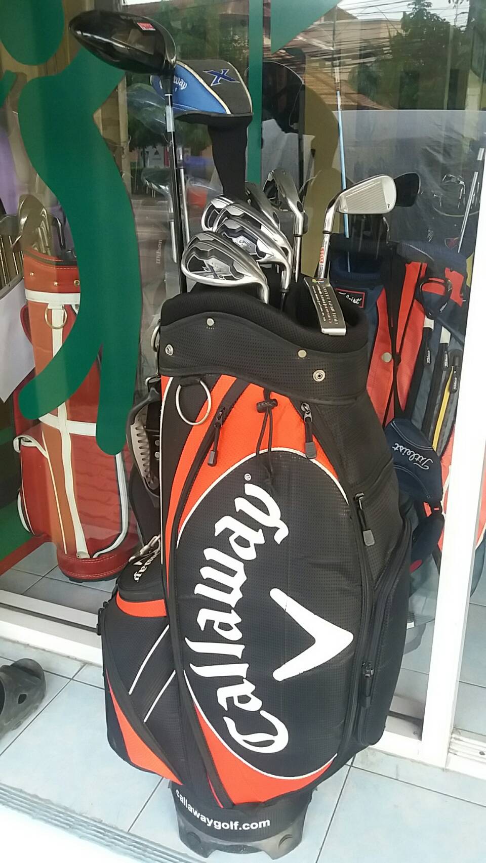 ชุดกอล์ฟ Callaway พร้อมออก รอบ มือสองขายยกถุง 17,500