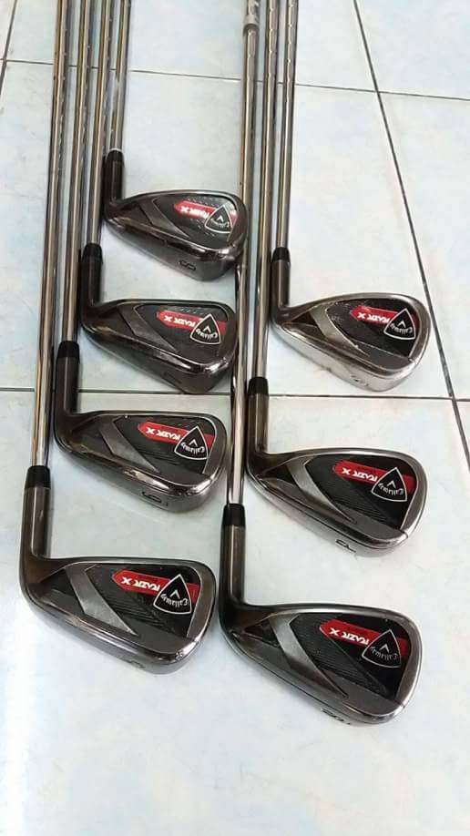 ชุดเหล็ก Callaway RAZR X Black เหล็ก#5-PW,SW (7ชิ้น)Nspro950 Fle