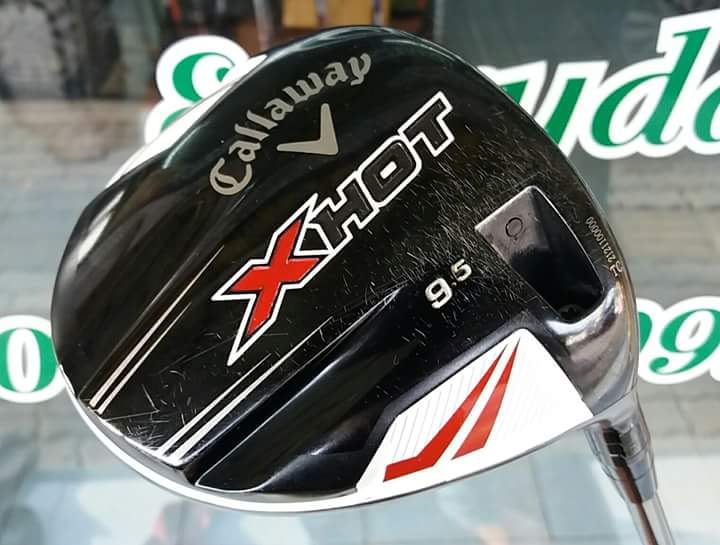 Driver Callaway X HOT 9.5° ใส่ก้าน Fujikura Flex S  มือสอง 3,700
