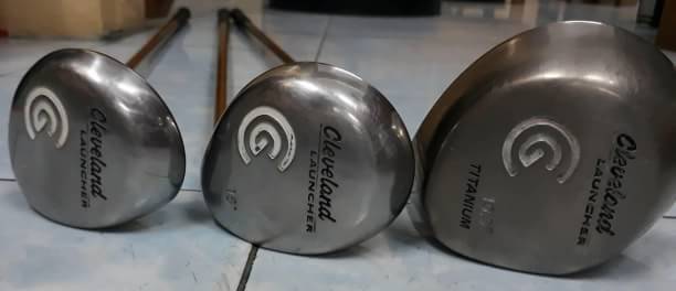 Driver +Fairway#3,5 Cleveland TA7 ก้านกราไฟต์ Flex S มือสอง  3,5