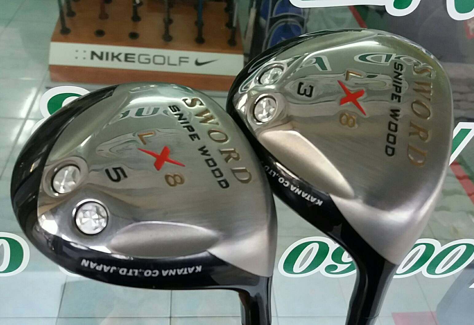 Fairway 3 เเละ 5 SWORD LX 8 Flex R มือสอง อันละ 2900