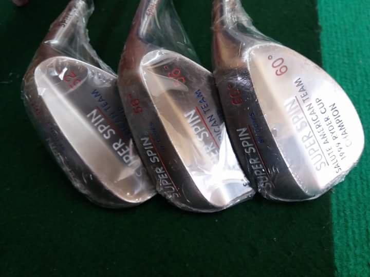 Wedge 52 56 60 SuperSpin ใบขนาดใหญ่ ร่องกว้าง เกินกฏ ของใหม่ อัน