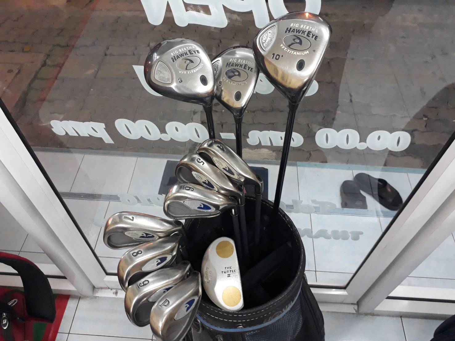 ชุดกอล์ฟ Callaway Hawk Eye Flex LIGHT มือสอง ขายยกถุง 6,900