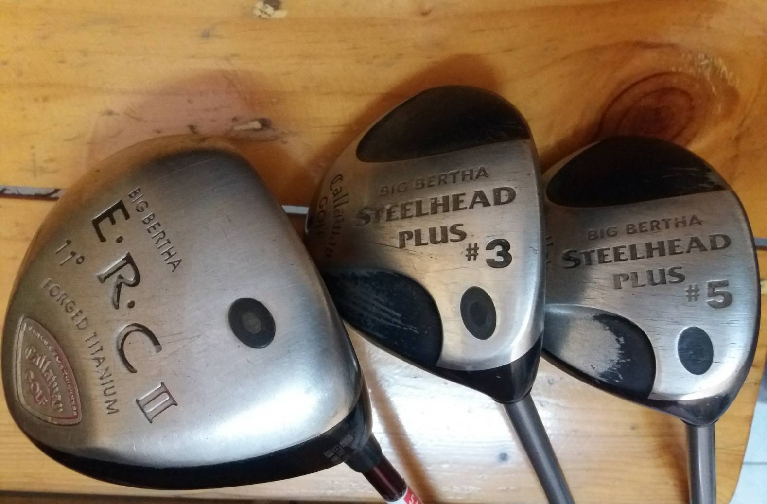 Woods 1 3 5 Callaway Flex R ล้วน #มือสอง ไม่มี cover ขายเหมา 3 อ