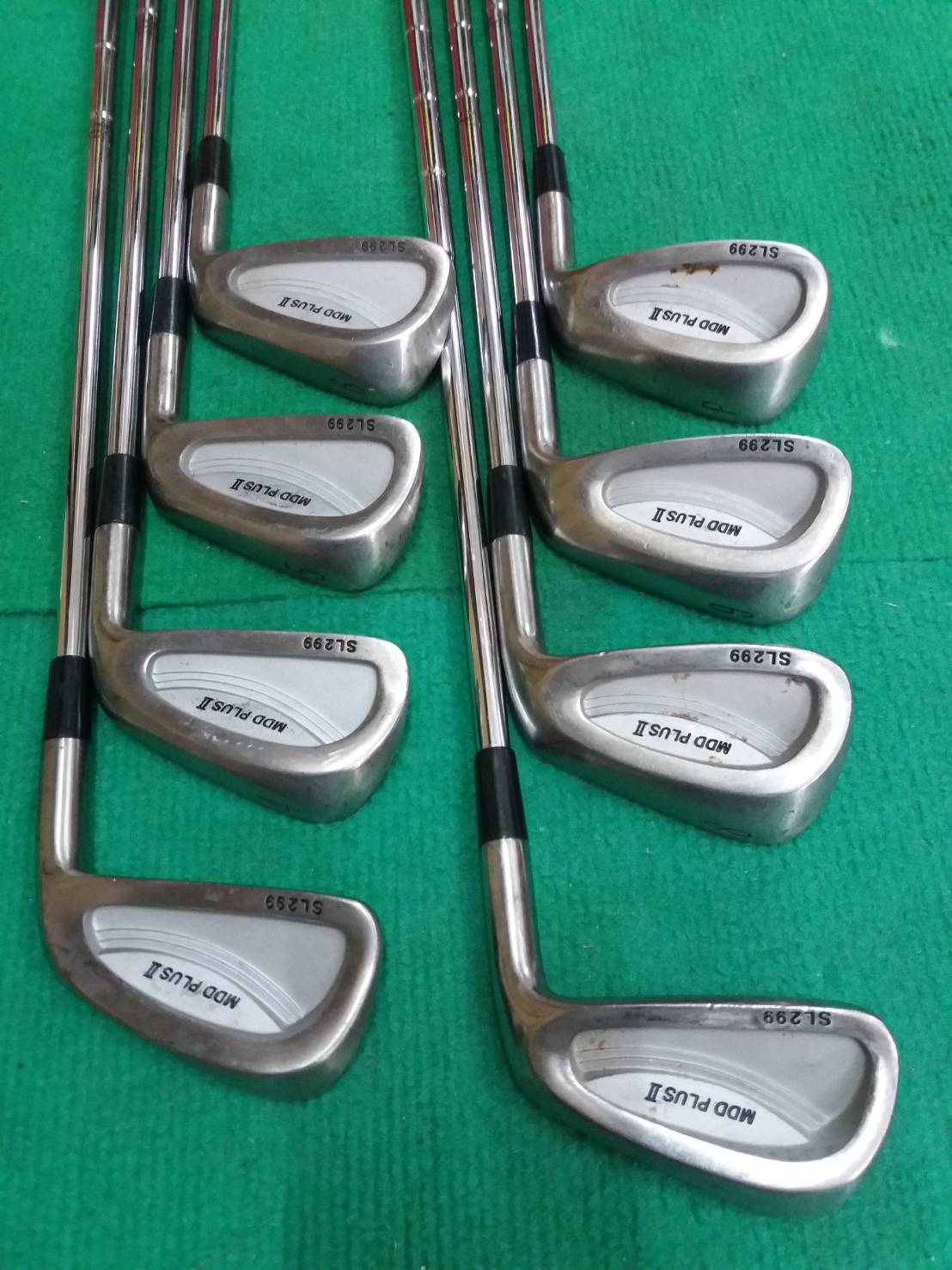 ชุดเหล็ก MDD PLUS II (กึ่งเบลด)เหล็ก#3-PW True Temper Flex R #มื