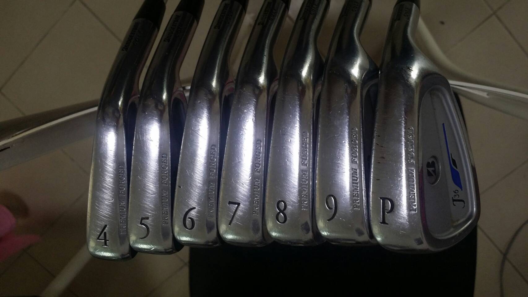 ขายชุดเหล็ก Bridgestone J36 Premium force ก้าน N.S.Pro 950 s เหล