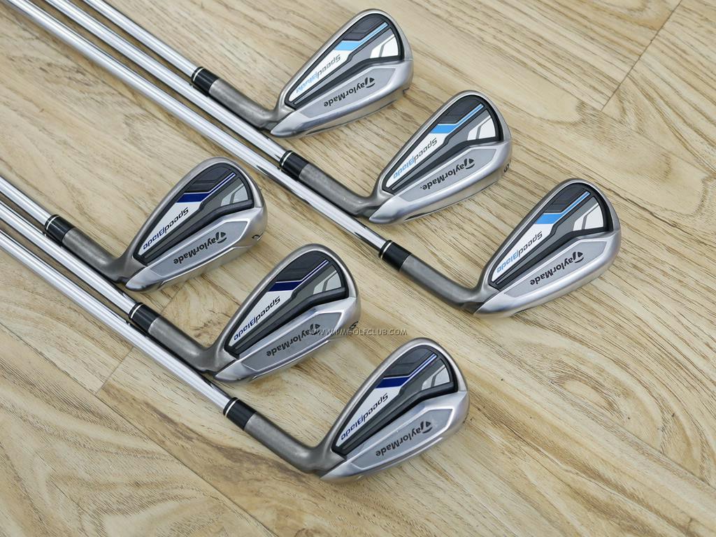 ต้องการขายชุดเหล็ก  TAYLORMADE SPEEDBLADE  5-PW ก้านเหล็ก KBS TO