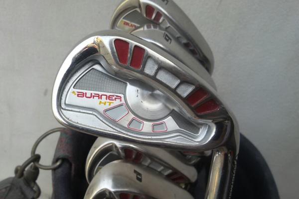 ชุดเหล็ก TaylorMade BURNER HT กราไฟต์ R มือสอง 8900