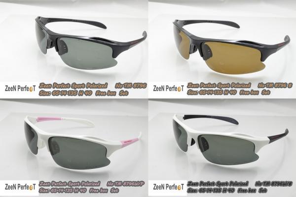 แว่นกันแดด  ทรง sport polarized ตัดแสงสะท้อนเพิ่มความคมชัดบนกรีน