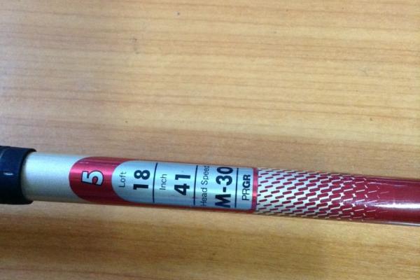 1500บาทFW 5 premium PRGR Progear flex M30 สำหรับเยาวชน สตรี อวุโ