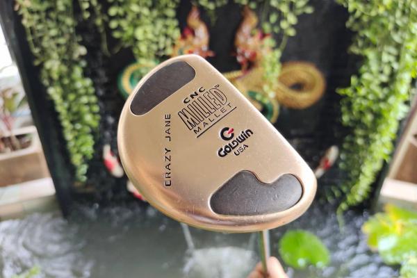 PUTTER GOLDWIN U.S.A. CNC MILLED MALLET CRAZY JANE