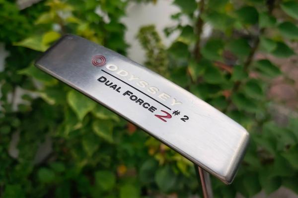 PUTTER ODYSSEY DUAL FORCE 2 หน้าอินเซิร์ทดีมาก นุ่ม เกาะไลน์มาก