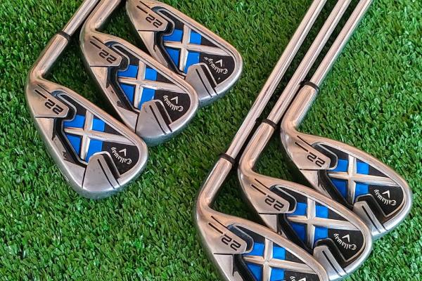 ชุดเหล็ก CALLAWAY X 22 มีเหล็ก 5-9 เเละ PW ก้าน NS PRO 95 FLEX R