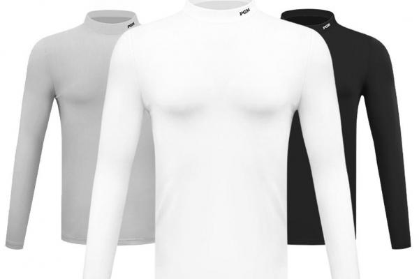 เสื้อกอล์ฟผู้ชายแขนยาวคอเต่า PGM YF388 NanoTecnology