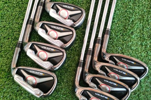 ชุดเหล็ก TAYLORMADE BURNER มีเหล็ก 5-9 เเละ PW AW SW ก้าน N.S.PR