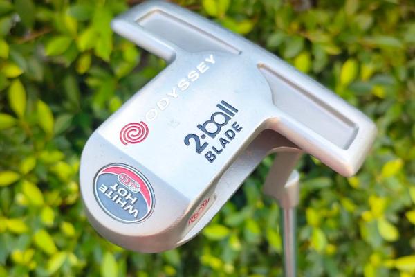 PUTTER ODYSSEY 2-BALL BLADE WHITE HOT XG