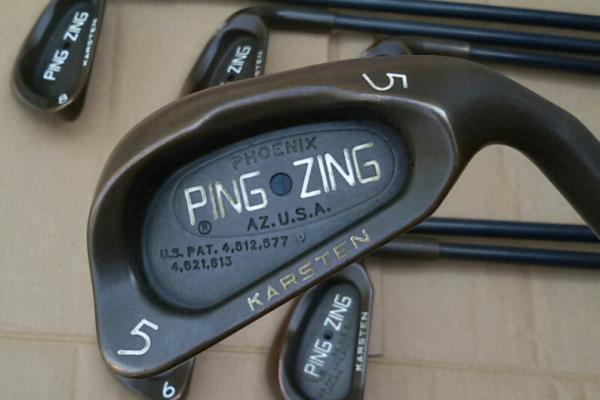ชุดเหล็ก PING ZING ใบทองเเดง มือสองสภาพดี 7800 บาท