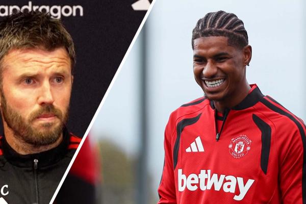 Carrick ชี้ Rashford กำลังสนุกกับฟุตบอลในสีเสื้อ Man United