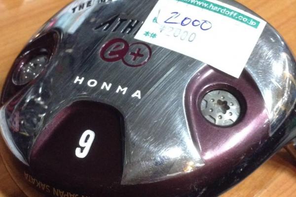 2000 FW9 HONMA ATHPORT Flex R ก้าน50กรัมเท่านั้นครับ loft 24 