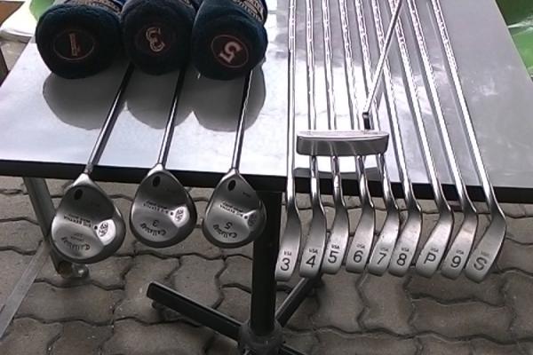 Golf set with bag