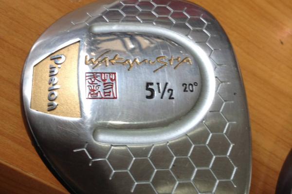 HYBRID Premium WAKAMUSHA 5 1/2 loft20 flex SR ก้าน55กรัม สวยมากค