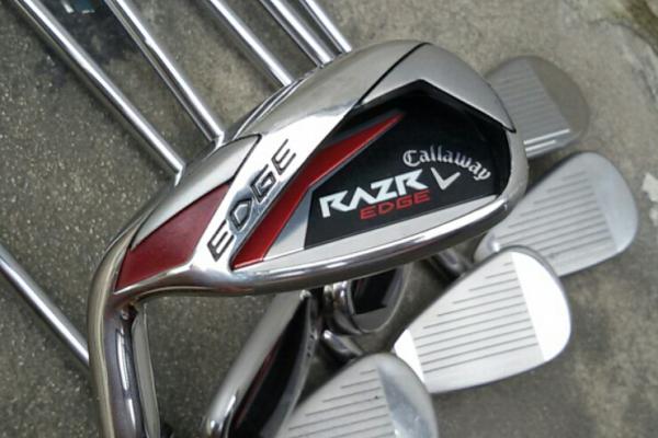 ชุดเหล็ก Callaway ซ้าย สภาพออกรอบครั้งเดียว 12,800.- เเถม Hybrid