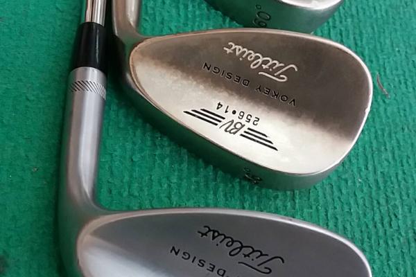 Wedge Titleist 52°/08 ,56°/14,60°/08 มือสอง ขายเหมา 3 อัน 6000 