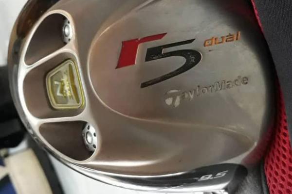Driver Taylormade R5 dual Loft 9.5 Flex SR  มือสอง เดิมๆ ขายเพีย