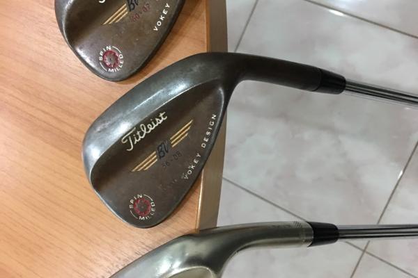 titleist wedge 52 56 60 spin mill จักรแดง ขายยกชุดครับ 3 ชิ้น