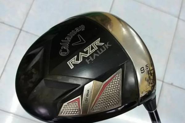 Driver Callaway RAZR HAWK Draw 9.5°Flex SR #มือสอง cover แทน ขาย