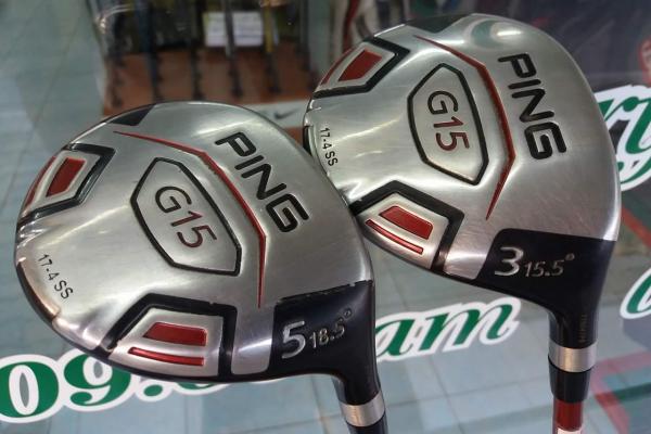 Fairway3 และ 5 PING G15 Flex R #มือสอง เดิมๆ ขายอันละ 2,400 