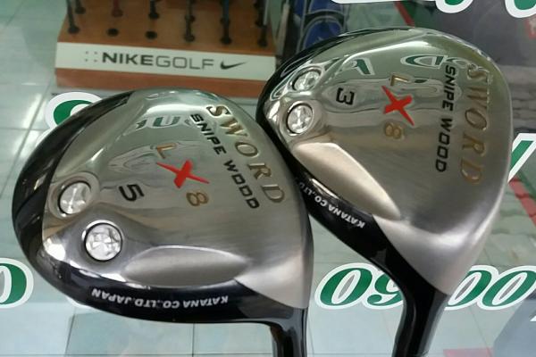 Fairway 3 เเละ 5 SWORD LX 8 Flex R มือสอง อันละ 2900
