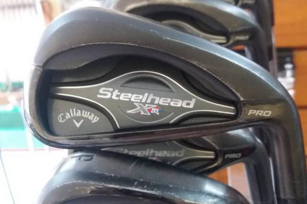 ชุดเหล็ก Callaway Steelhead XR PRO #4-PW ก้านเหล็ก Flex R300 มือ