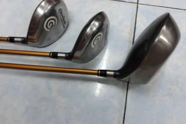 Driver +Fairway#3,5 Cleveland TA7 ก้านกราไฟต์ Flex S มือสอง ขายเ
