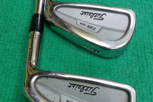 เหล็ก#3 และ 4 Titleist  735 FORGED  Dynamic gold Flex S300 # มือ
