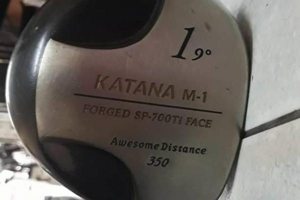 Driver KATANA M-1 Loft9° Flex SR มือสอง ไม่มี cover ขายเพียง 1,4